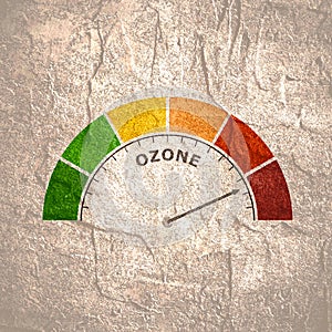 Ozone measuring device