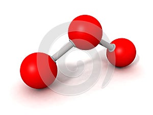 Ozone molecule photo