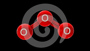 Ozone Molecule structure