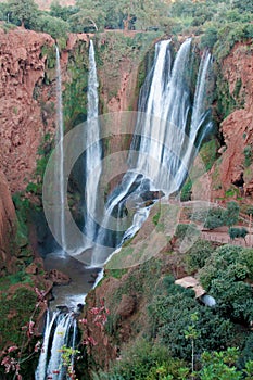 Ozud Waterfall in Morocco