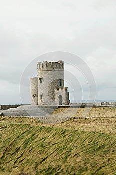 Oâ€™Brienâ€™s Tower at Cliffs of Moher - Ireland
