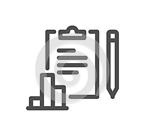 Clipboard related icon.