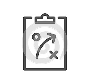 Clipboard related icon.