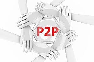 P2P concept photo