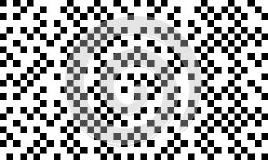 Geomatric shape pixelet glitch seamless pattern modern creative texture background noise halftone abstract square repeatable