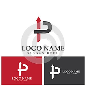 P Letter vector Logo Template Illustration Design. Vector EPS 10.