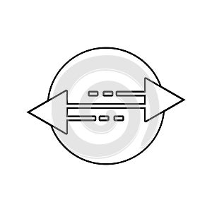 p2p connection icon. Element of cyber security for mobile concept and web apps icon. Thin line icon for website design and