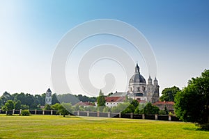 Pažaislis Monastery and Church in Kaunas, Lithuania