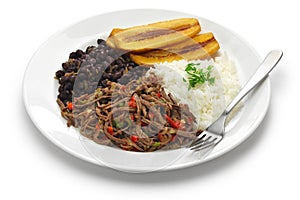 Pabellon Criollo, venezuelan national dish photo