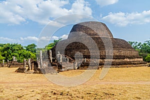 Pabula Vihara Parakramabahu Vihara in the ancient city Polonnaruwa, Sri Lan