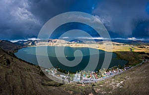 Paca lake in Junin, Peru