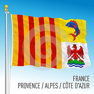 PACA regional flag, France, EU