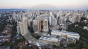 Pacaembu neigtborhood, Sao Paulo Brazil, South America