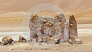 Pacana Monks, Salar de Tara, Atacama Desert, Chile photo