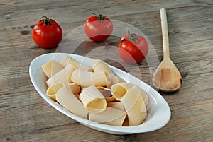 Paccheri - italian pasta