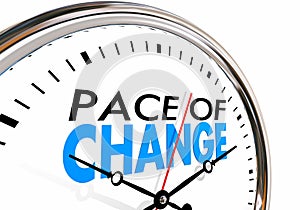 Pace of Change Update Adapt Evolution Clock photo