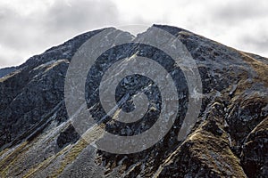 Pachola, scenérie Západních Tater, Slovensko, turistické téma