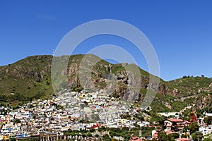 Panoramic view of Pachuca city, hidalgo, mexico I photo