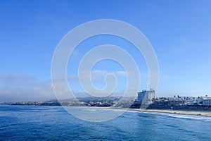 Pacific Beach as seen from Crystall Pier, San Diego, CA