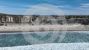 Pacific Beach at San Diego in California United States.