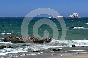 Pacific Coast, between Morro Bay and Monterey, California, USA