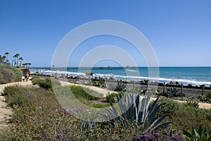 Pacific coast at San Clemente, Orange County - California