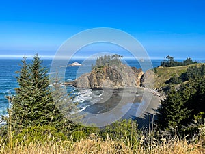 Pacific Highway Coastline Scenic View Oregon USA