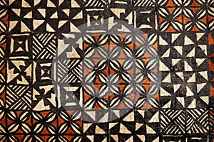 Pacific Islands: tapa cloth geometric designs