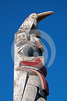 Pacific northwest totem pole