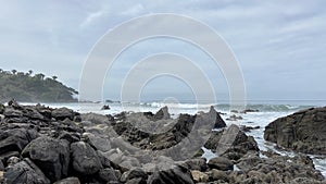 Pacific Ocean and beach Sayulita Mexico