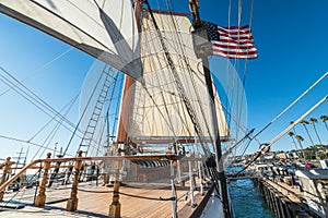 Pacific Promenade and Maritime Museum, San Diego Marina district