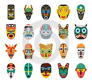 Pack Of African Culture Vectors photo