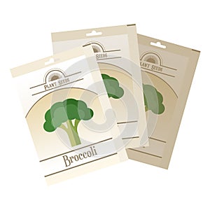 Pack of Broccoli seeds icon
