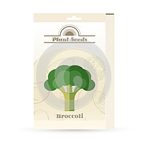 Pack of Broccoli seeds icon