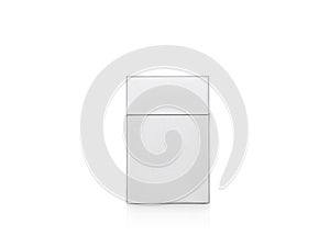 Pack of cigarettes isolated on white background