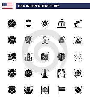 Zabalit z 25 tvůrčí spojené státy americké nezávislost související solidní z ruka spojené státy americké odznak americký banka 