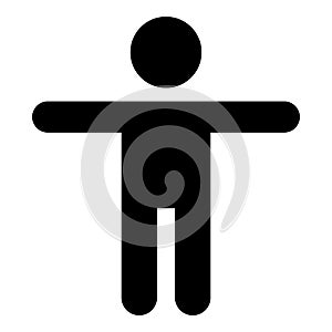 Accessibility vector icon.