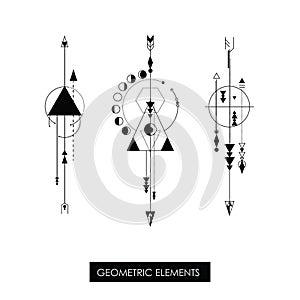 Pack of high quality geometric elements.