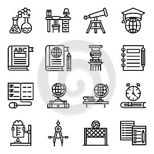 Pack of Learning Linear Icons