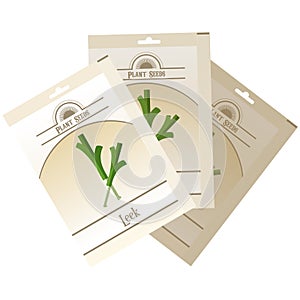 Pack of Leek seeds icon