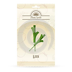 Pack of Leek seeds icon