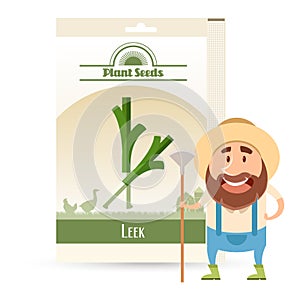 Pack of Leek seeds icon