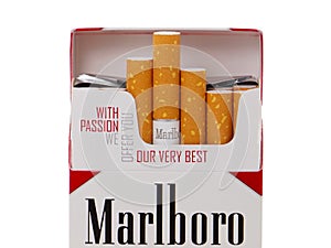 Pack of Marlboro Cigarettes, made by Philip Morris