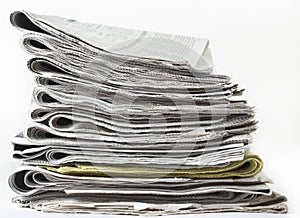 Pack of newspapers