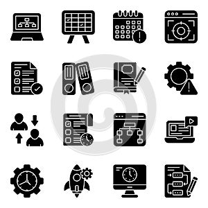 Pack of Setting Solid Icons