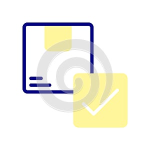 Package Arrived icon, the order has arrived at its destination.