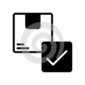 Package Arrived icon, the order has arrived at its destination.