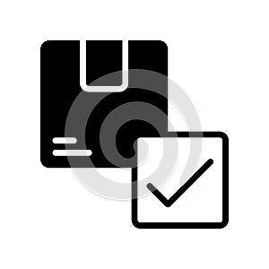 Package Arrived icon, the order has arrived at its destination.