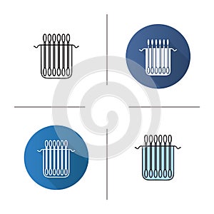 Package of cotton buds icon