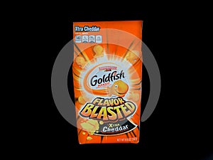 Package of Goldfish Xtra Cheddar Crackers